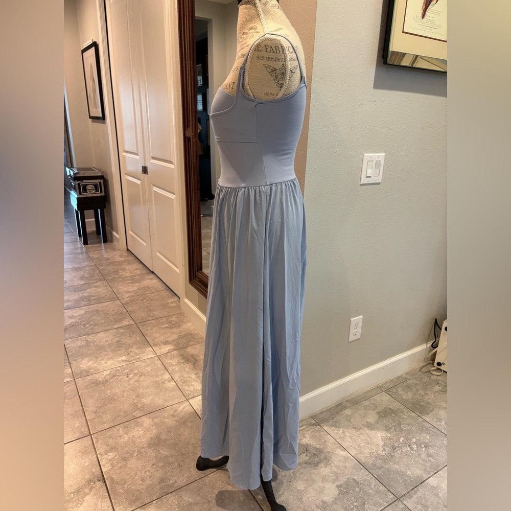 HALARA Breezeful™ Pocket Flowy Flare Maxi Quick Dry Casual Slip Dress - Picture 3 of 6